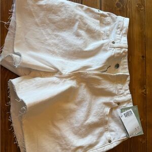 White Denim Women Shorts NWT Size 10